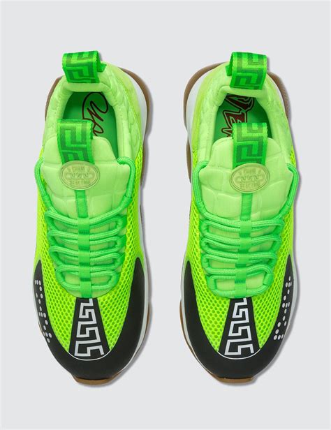 olive green versace sneakers|Buy Versace Chain Reaction 'Green' .